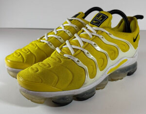 Nike Air VaporMax Plus Women's Size 9 Yellow White Sneakers CU4907-700